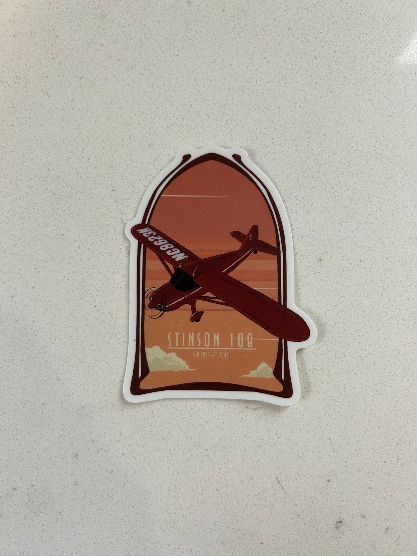 Stinson Golden Hour Sticker