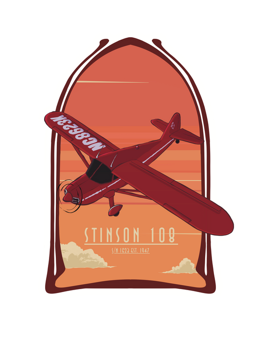 Stinson Golden Hour Sticker